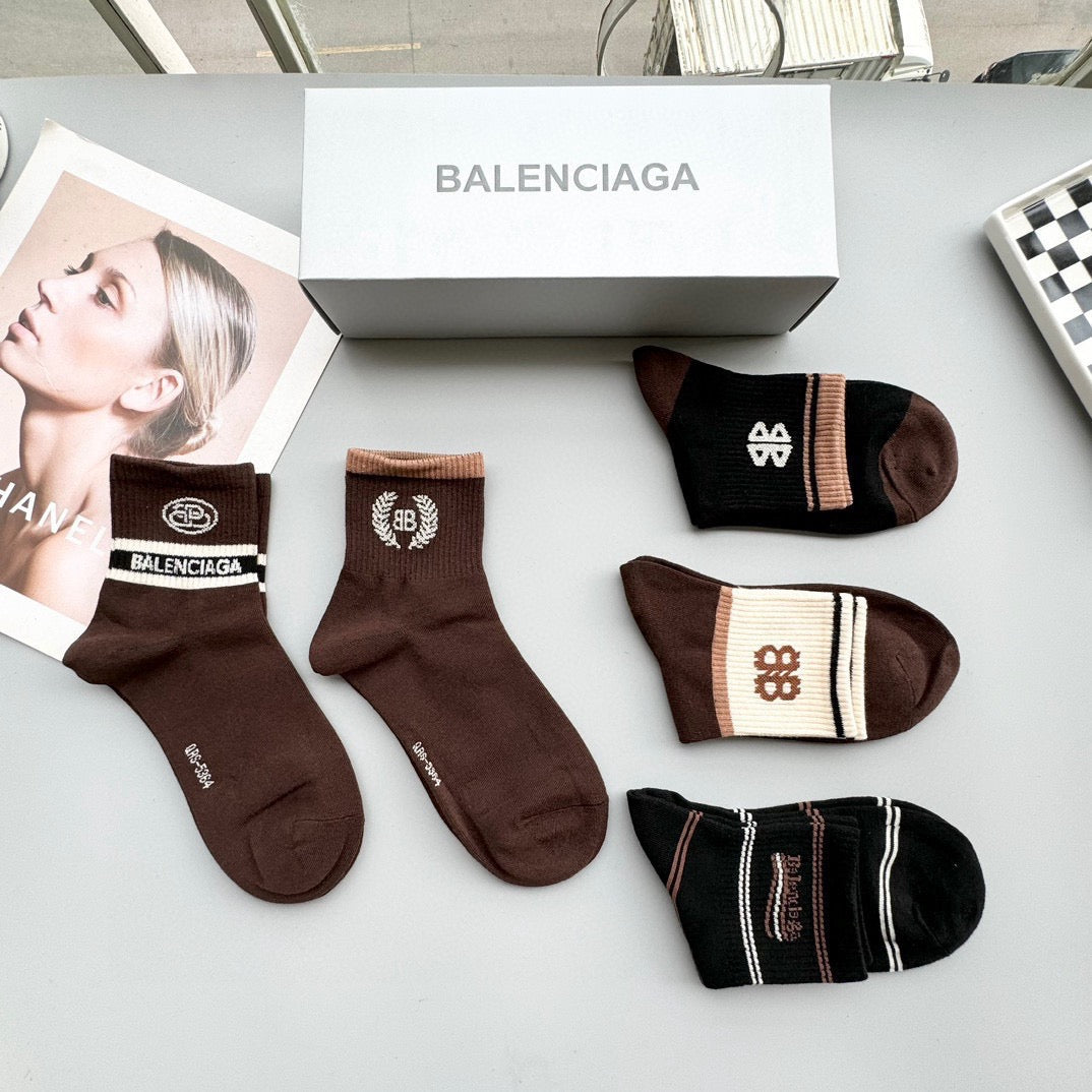5-Pair Comfort Socks Set (1 BOX)-4