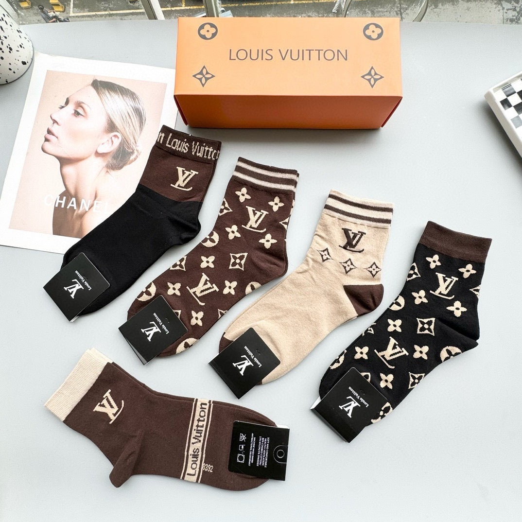 5-Pair Comfort Socks Set (1 BOX)-7
