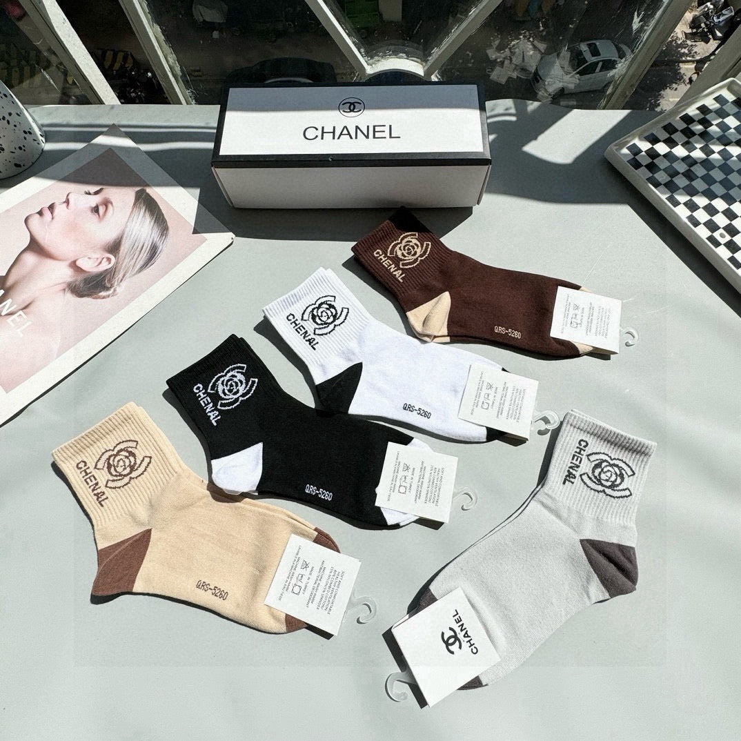5-Pair Comfort Socks Set (1 BOX)-8