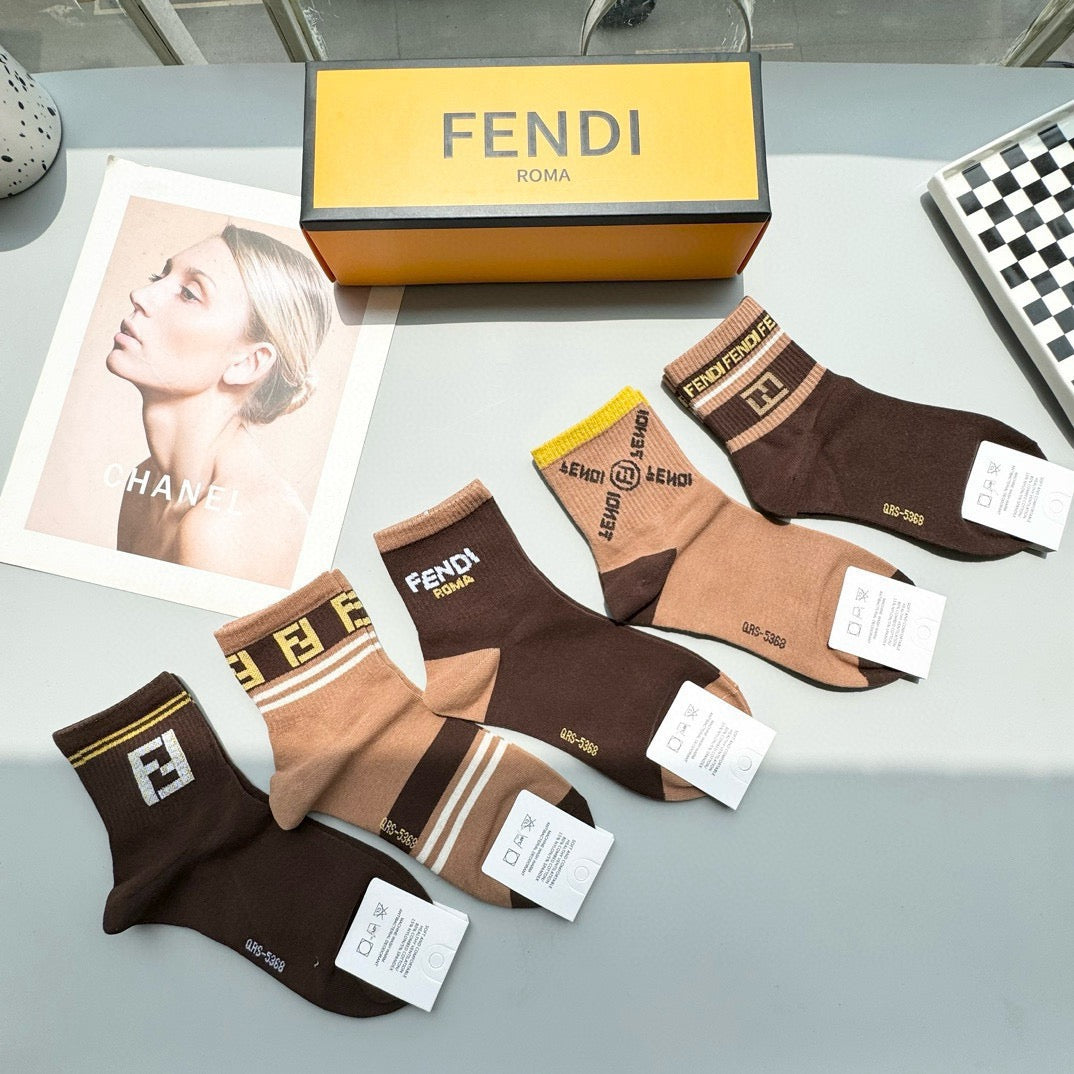 5-Pair Comfort Socks Set (1 BOX)-27
