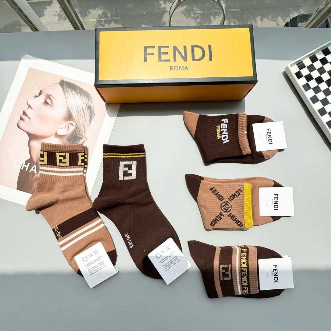 5-Pair Comfort Socks Set (1 BOX)-27