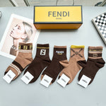 5-Pair Comfort Socks Set (1 BOX)-27