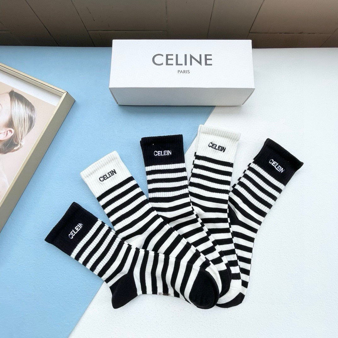 5-Pair Comfort Socks Set (1 BOX)-29