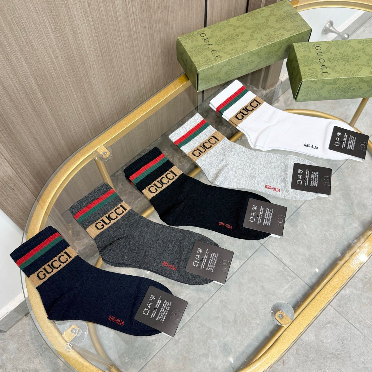 5-Pair Comfort Socks Set (1 BOX)-34