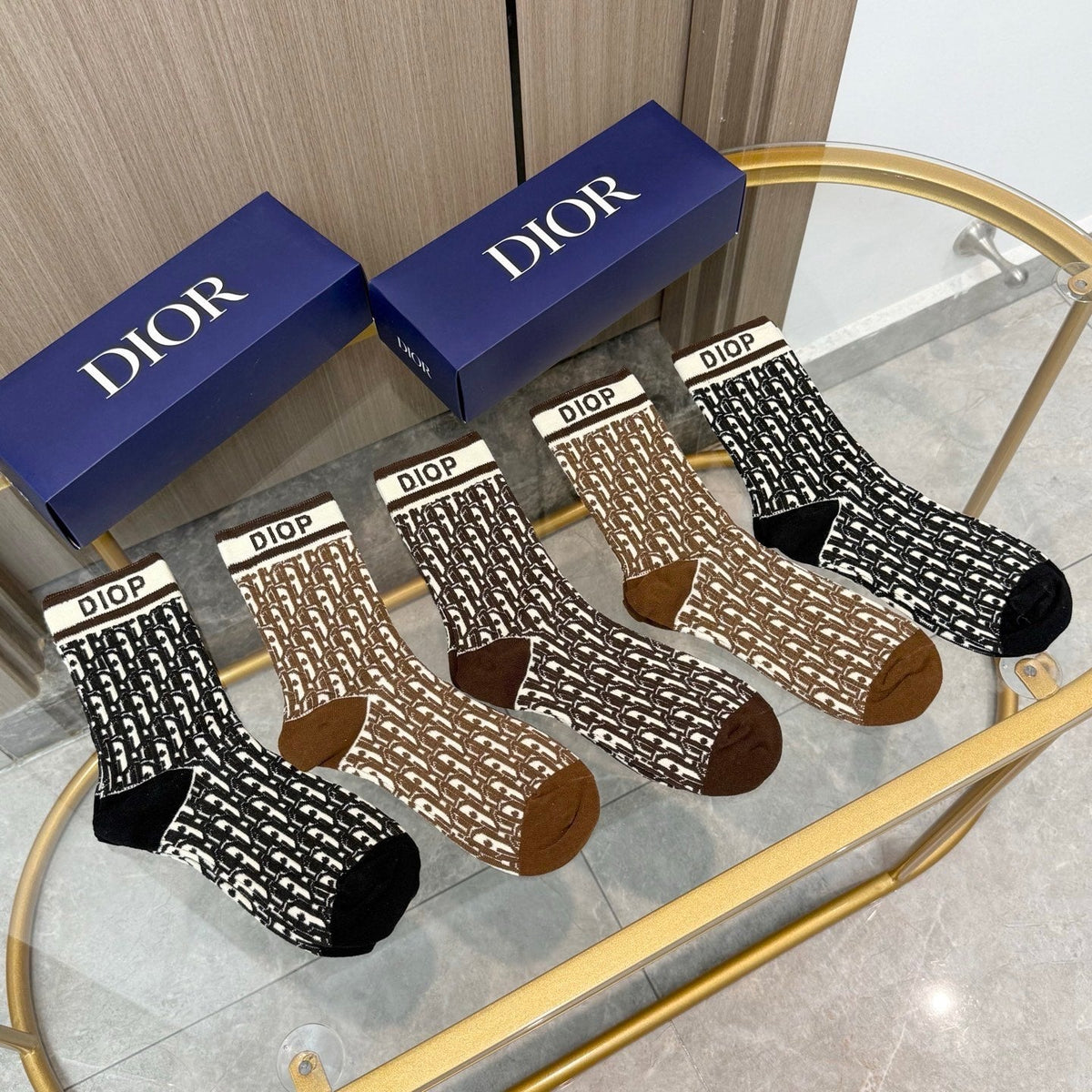 5-Pair Comfort Socks Set (1 BOX)-41