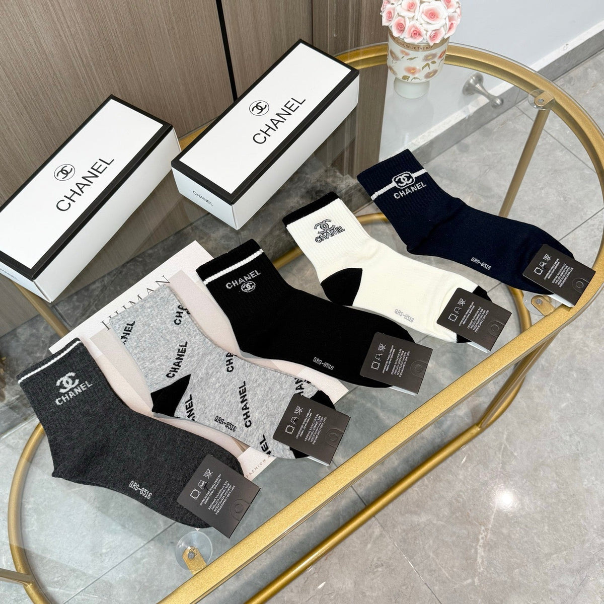5-Pair Comfort Socks Set (1 BOX)-45
