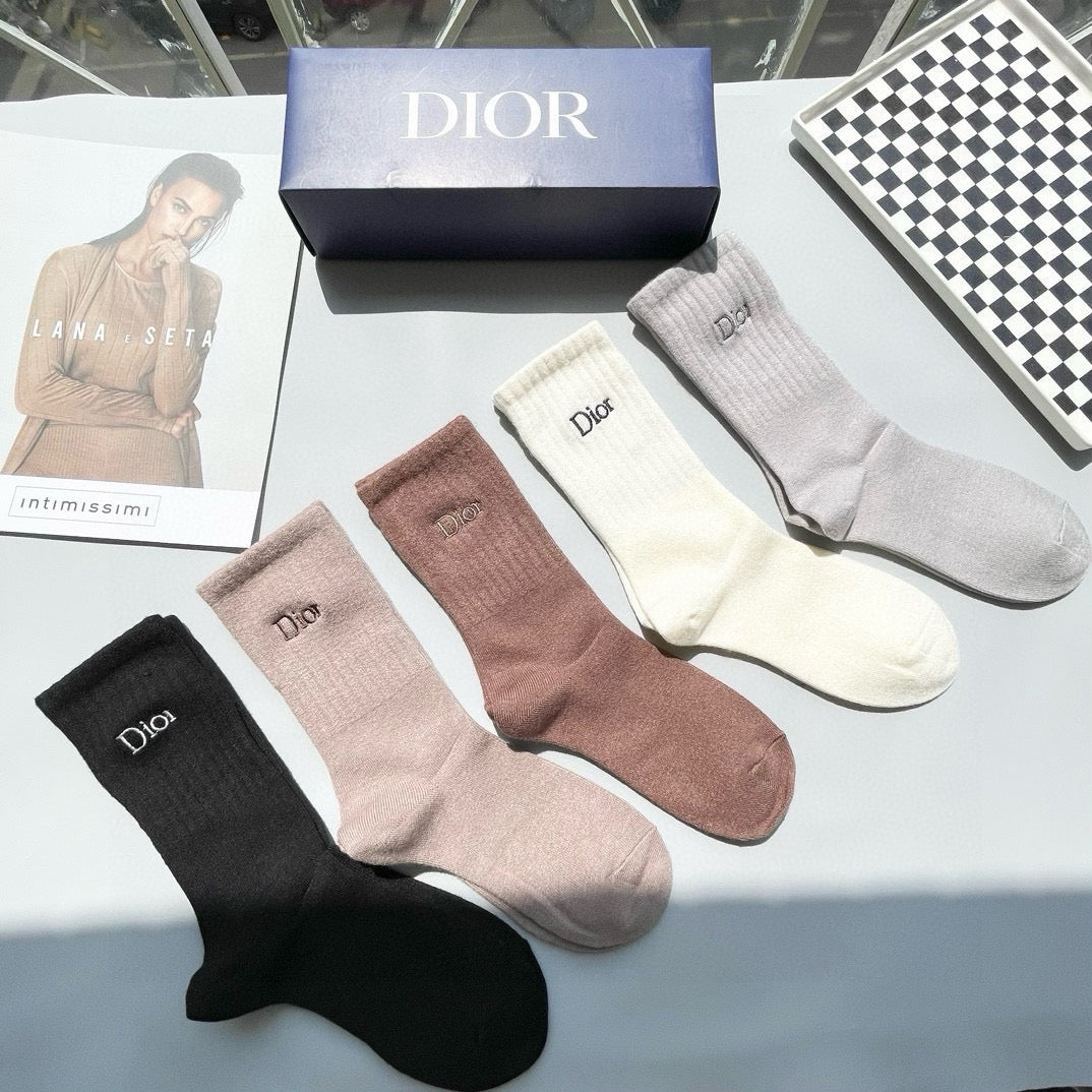 5-Pair Comfort Socks Set (1 BOX)-52