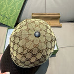 Leather Brim Baseball Cap（Adjustable Fit）-1