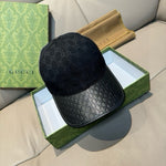 Leather Brim Baseball Cap（Adjustable Fit）-2