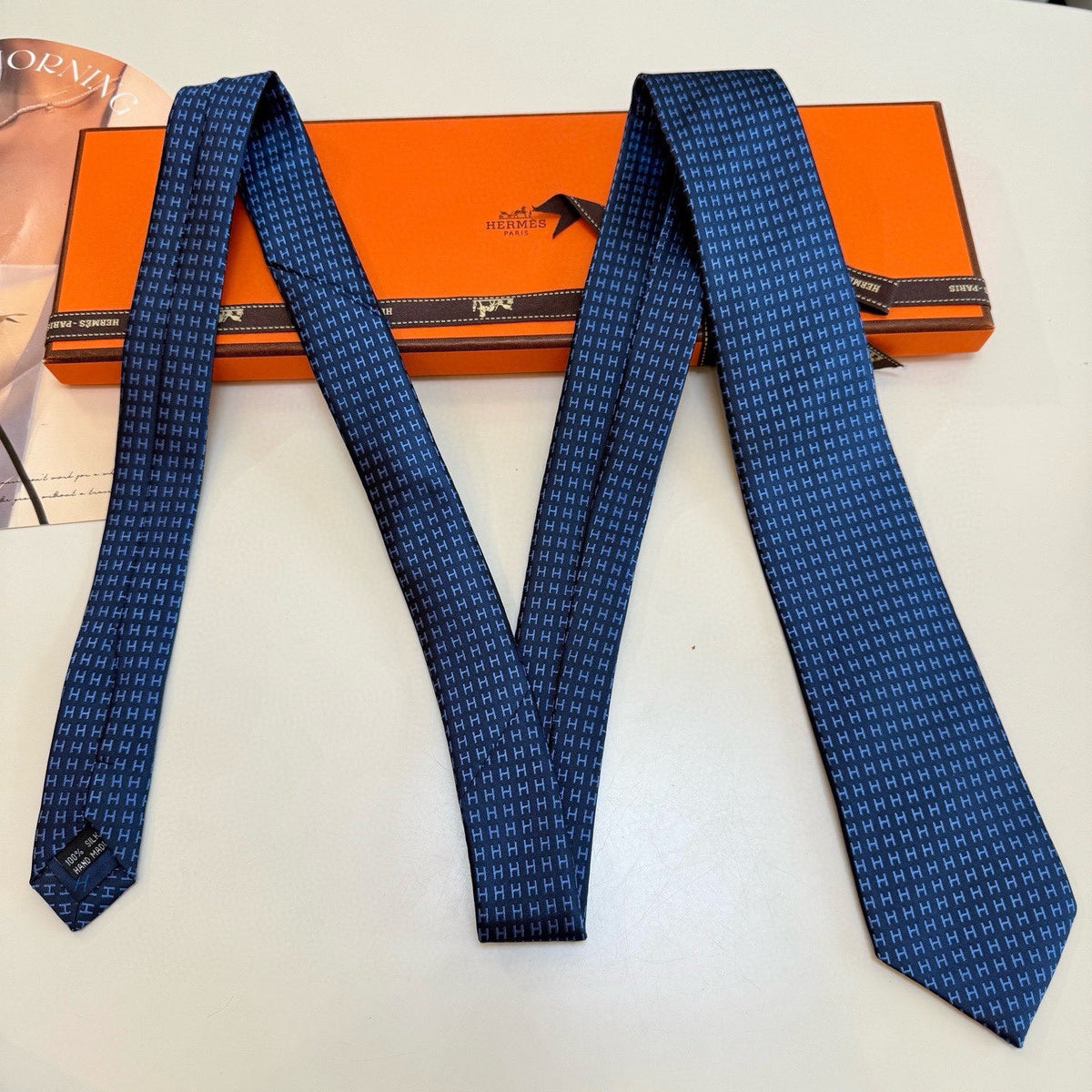 Handcrafted Jacquard Tie-12
