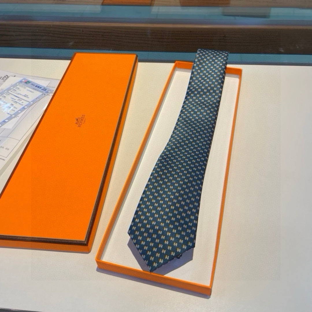 Handcrafted Jacquard Tie-19