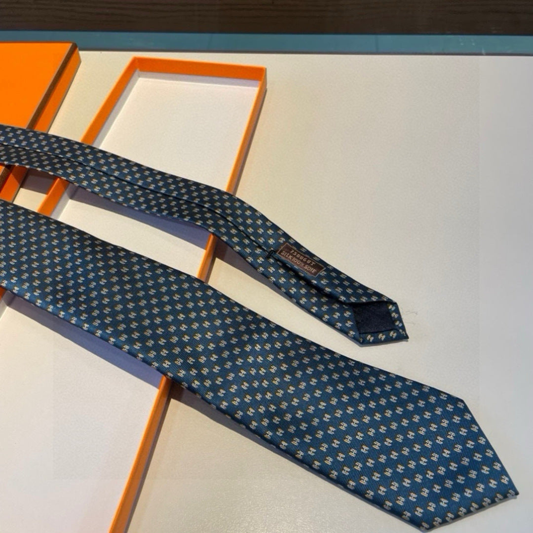 Handcrafted Jacquard Tie-19