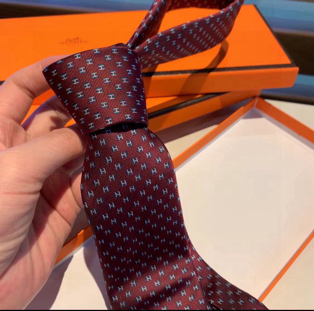 Handcrafted Jacquard Tie-20