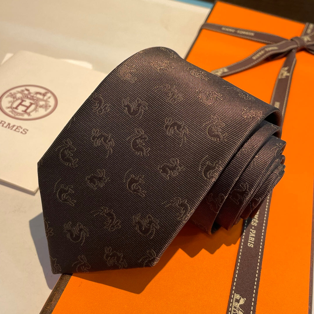 Handcrafted Jacquard Tie-22