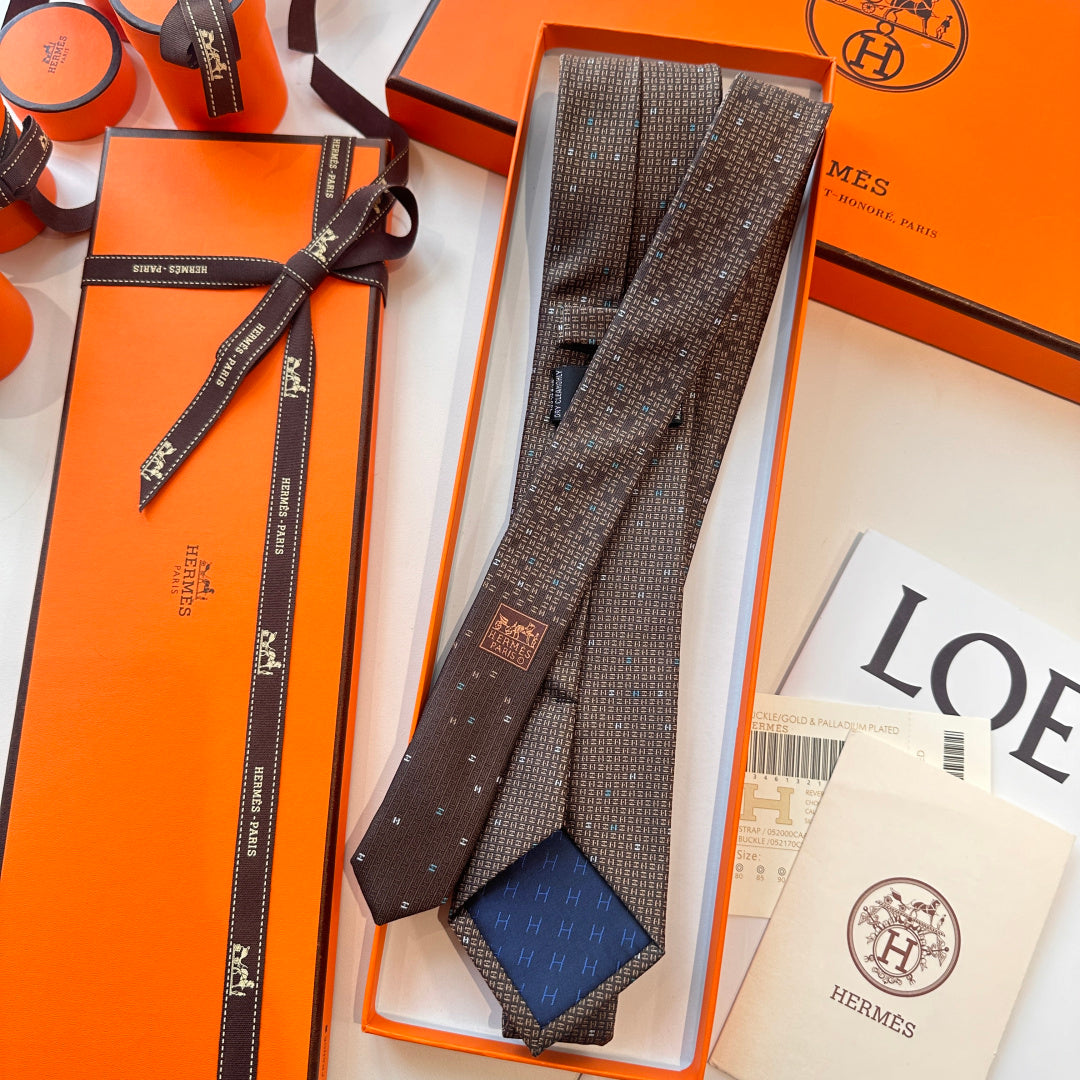 Handcrafted Jacquard Tie-49