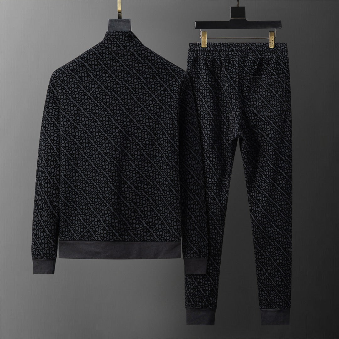Fall Outfit Set – Stylish Top & Pants Two-Piece Set-1004