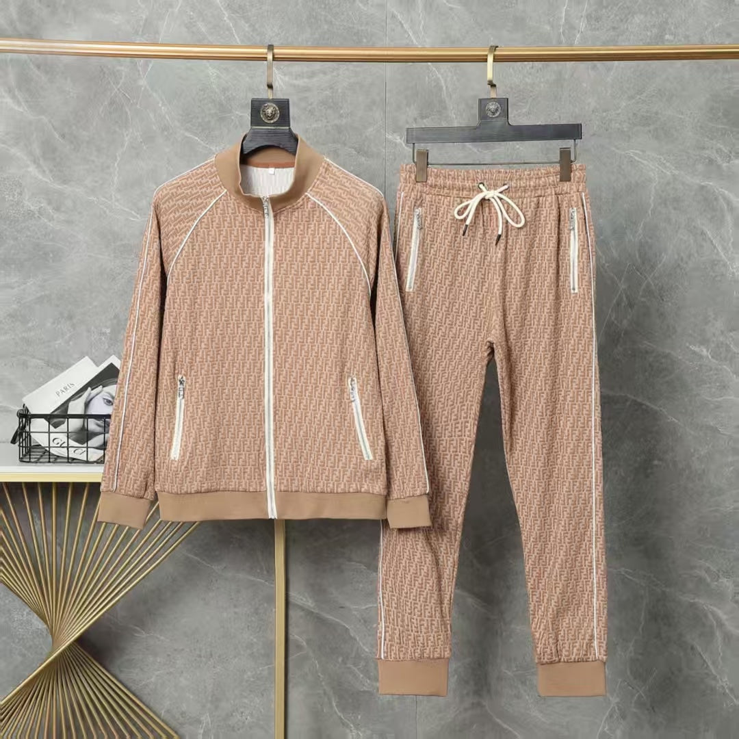 Fall Outfit Set – Stylish Top & Pants Two-Piece Set-1038