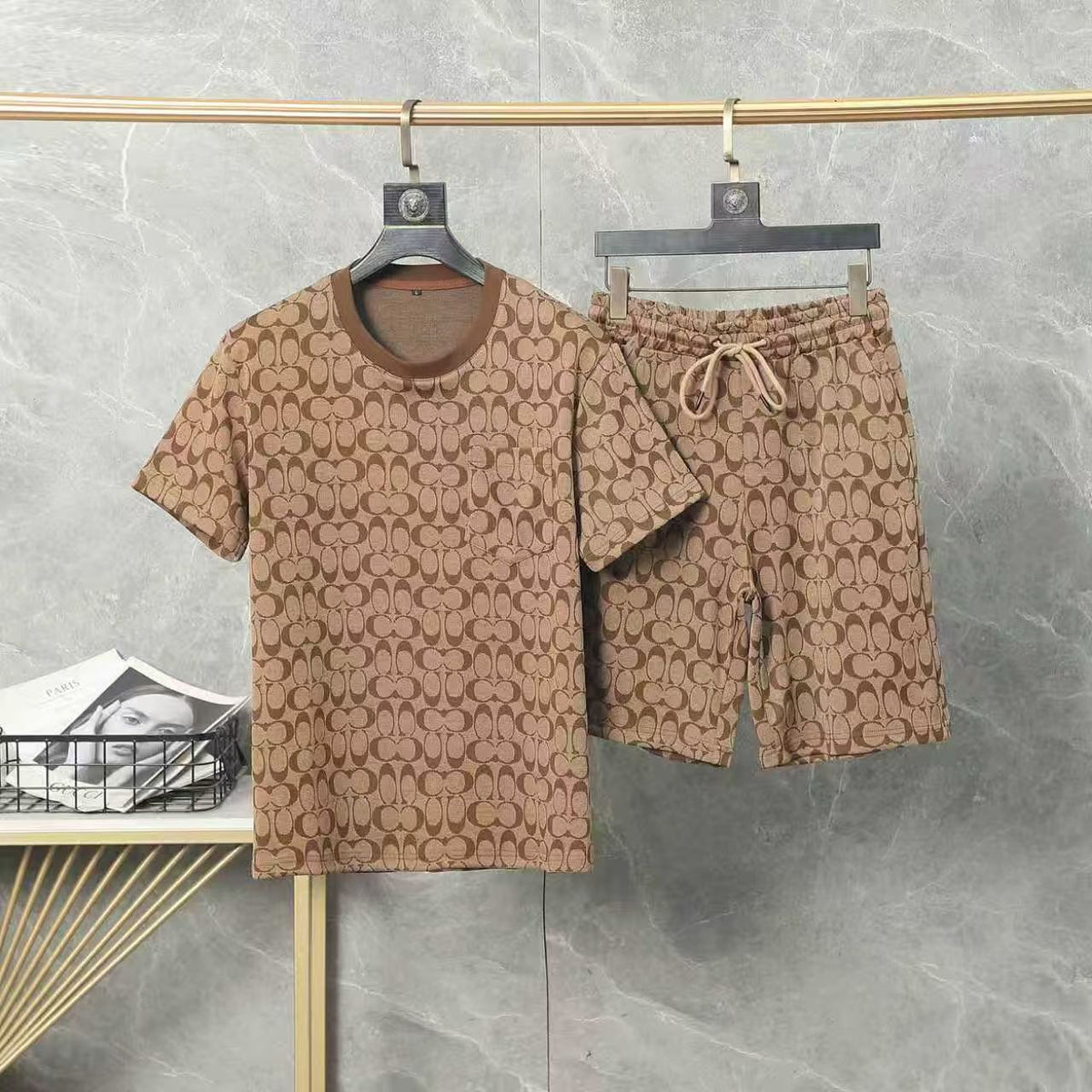 Summer Outfit Set | T-Shirt & Shorts 2-Piece Set-3