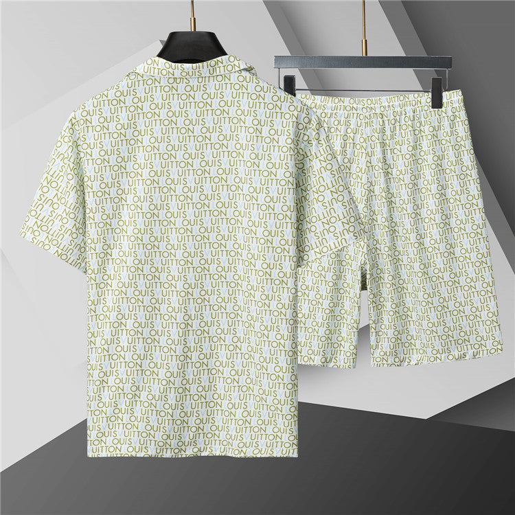Summer Outfit Set | T-Shirt & Shorts 2-Piece Set-28