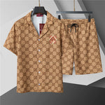 Summer Outfit Set | T-Shirt & Shorts 2-Piece Set-31