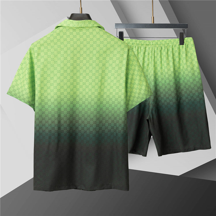 Summer Outfit Set | T-Shirt & Shorts 2-Piece Set-40