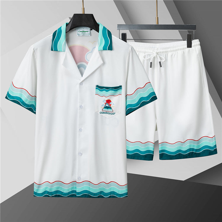 Summer Outfit Set | T-Shirt & Shorts 2-Piece Set-41