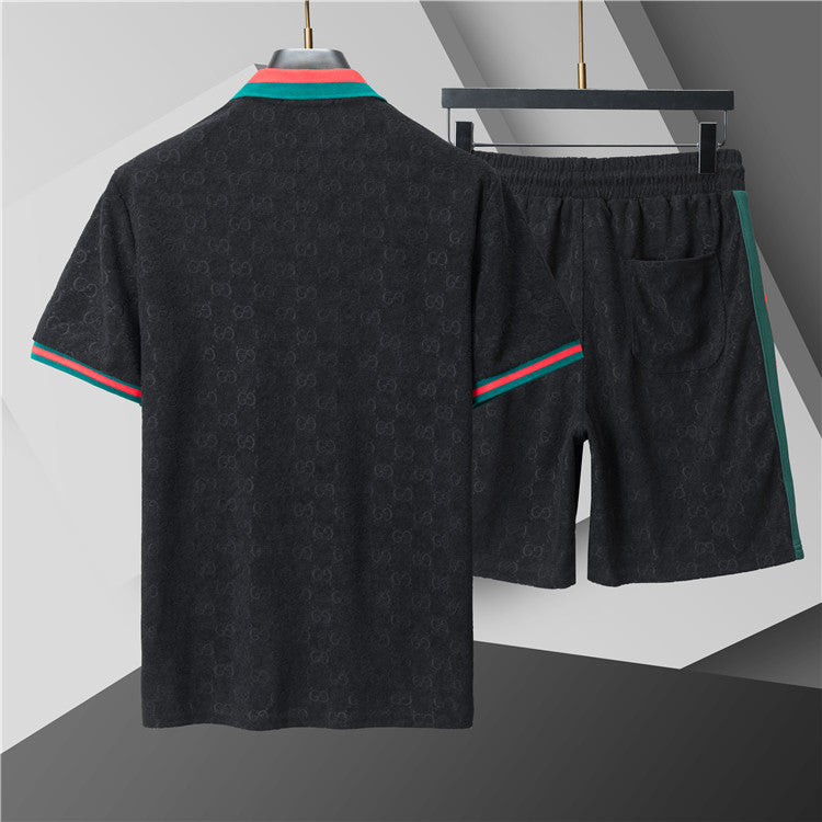 Summer Outfit Set | T-Shirt & Shorts 2-Piece Set-45