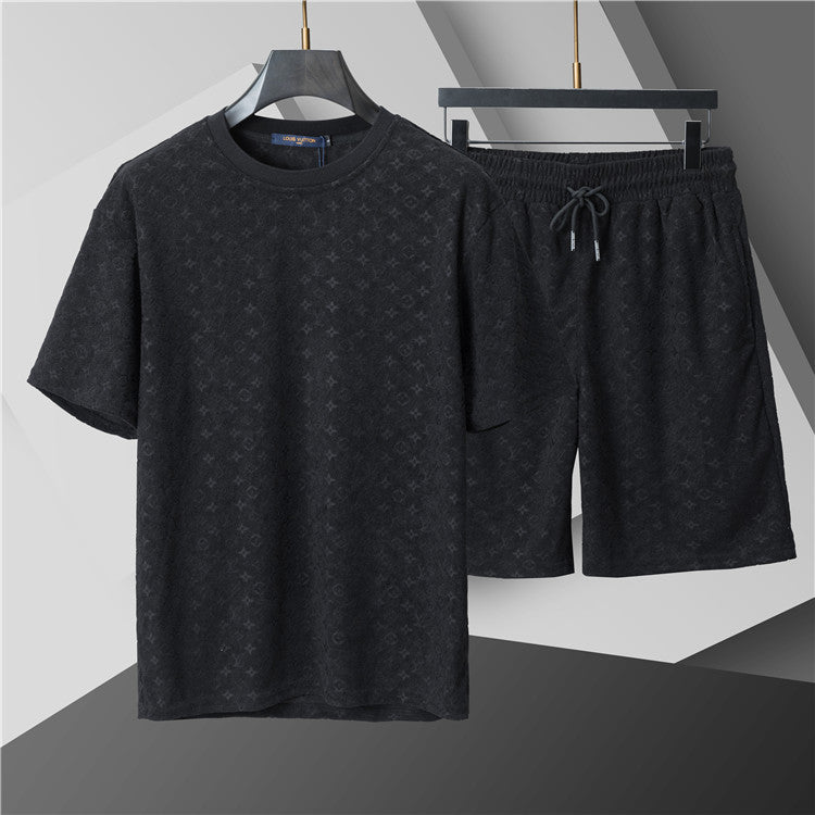 Summer Outfit Set | T-Shirt & Shorts 2-Piece Set-48