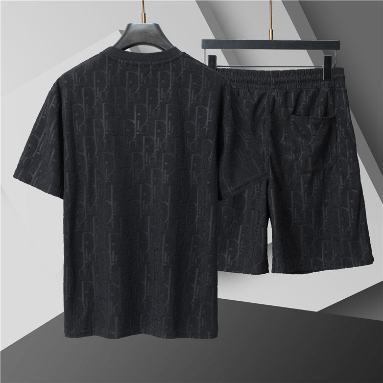 Summer Outfit Set | T-Shirt & Shorts 2-Piece Set-49
