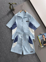 Summer Outfit Set | T-Shirt & Shorts 2-Piece Set-70