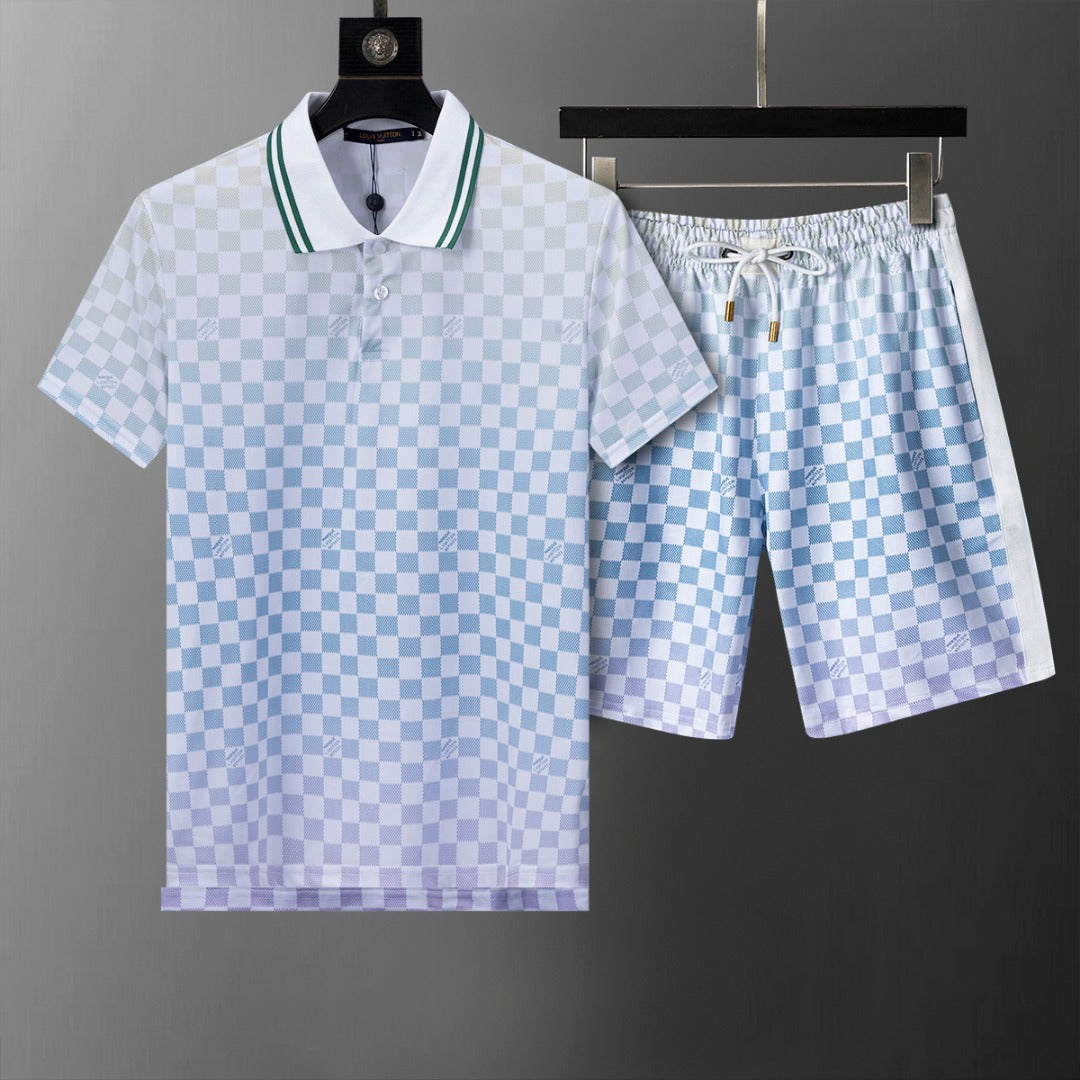Summer Outfit Set | T-Shirt & Shorts 2-Piece Set-94