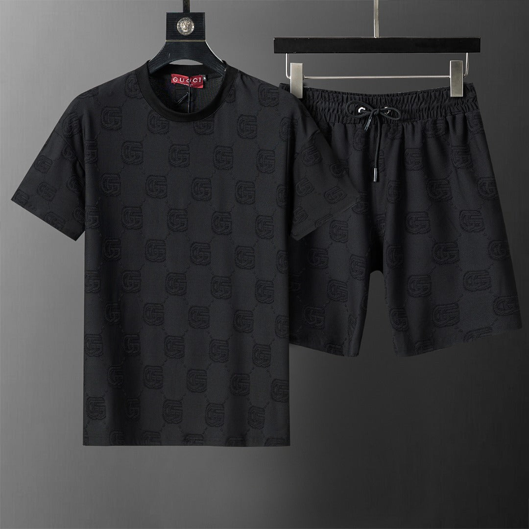 Summer Outfit Set | T-Shirt & Shorts 2-Piece Set-95