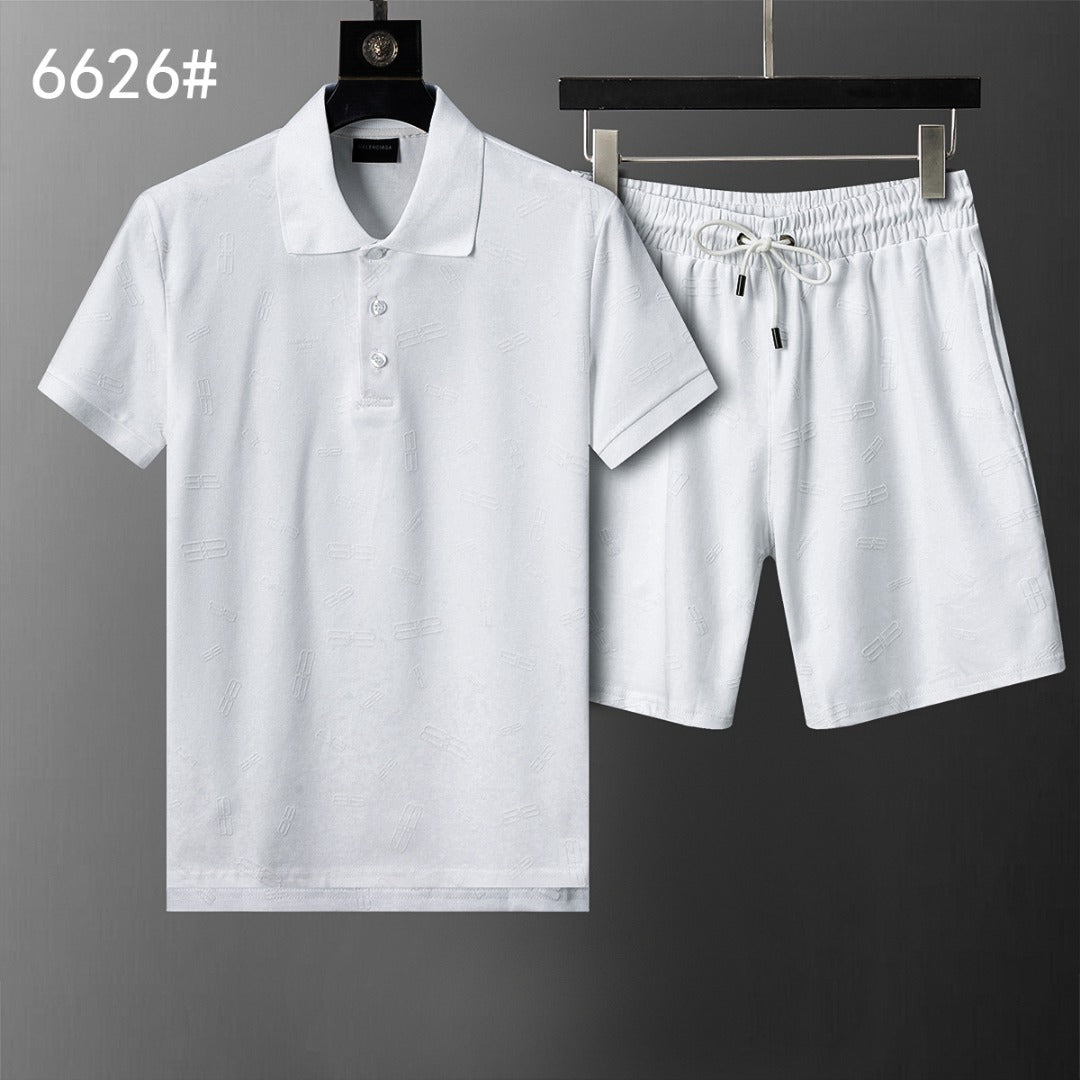 Summer Outfit Set | T-Shirt & Shorts 2-Piece Set-96