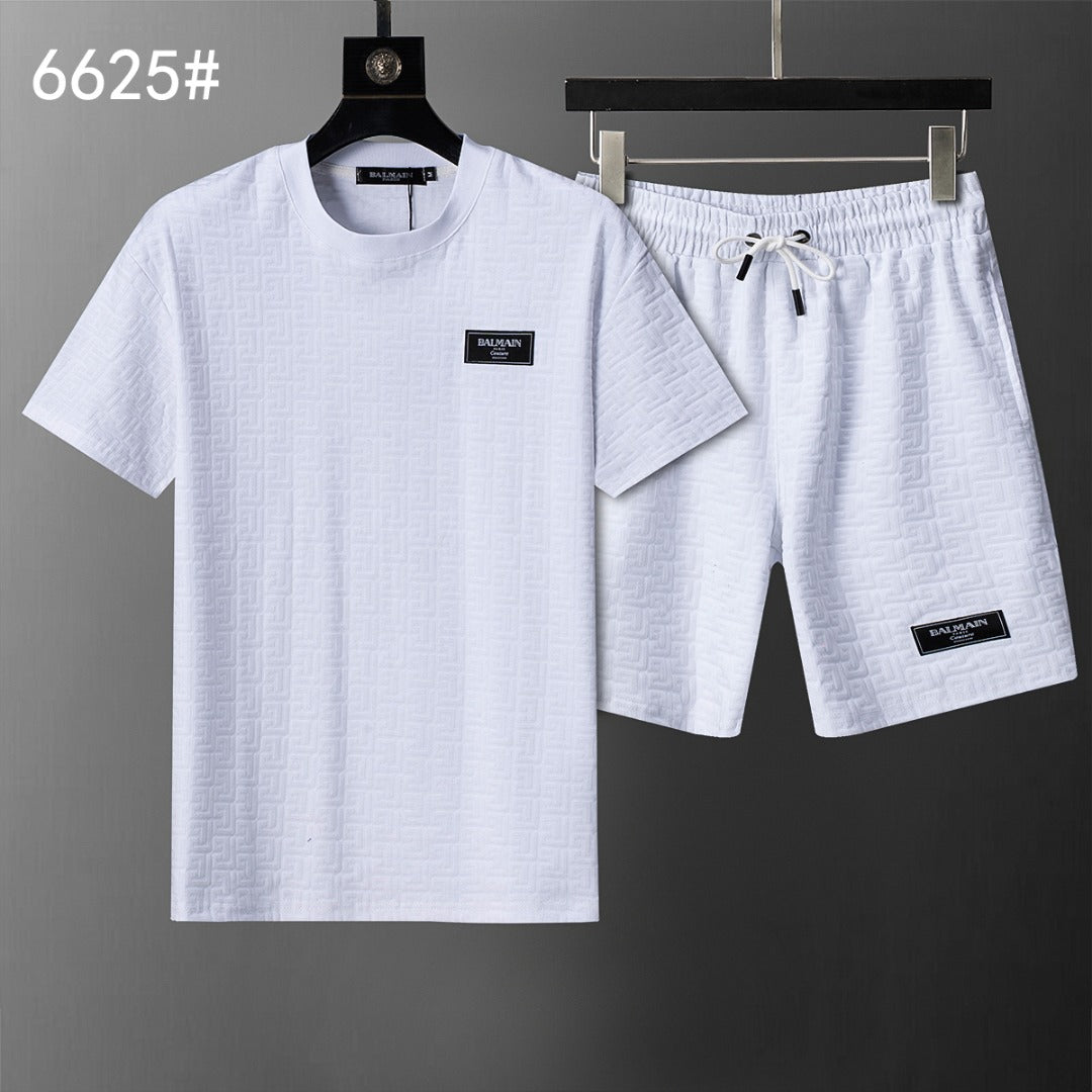 Summer Outfit Set | T-Shirt & Shorts 2-Piece Set-100