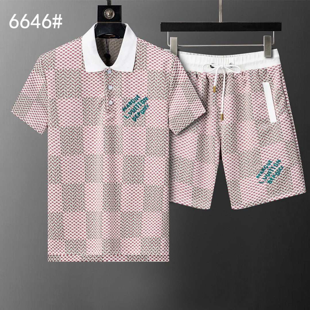 Summer Outfit Set | T-Shirt & Shorts 2-Piece Set-105