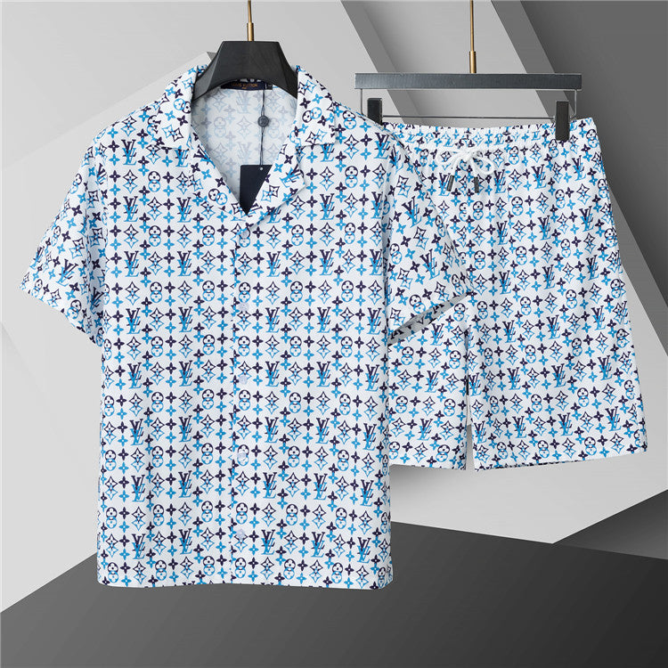 Summer Outfit Set | T-Shirt & Shorts 2-Piece Set-106