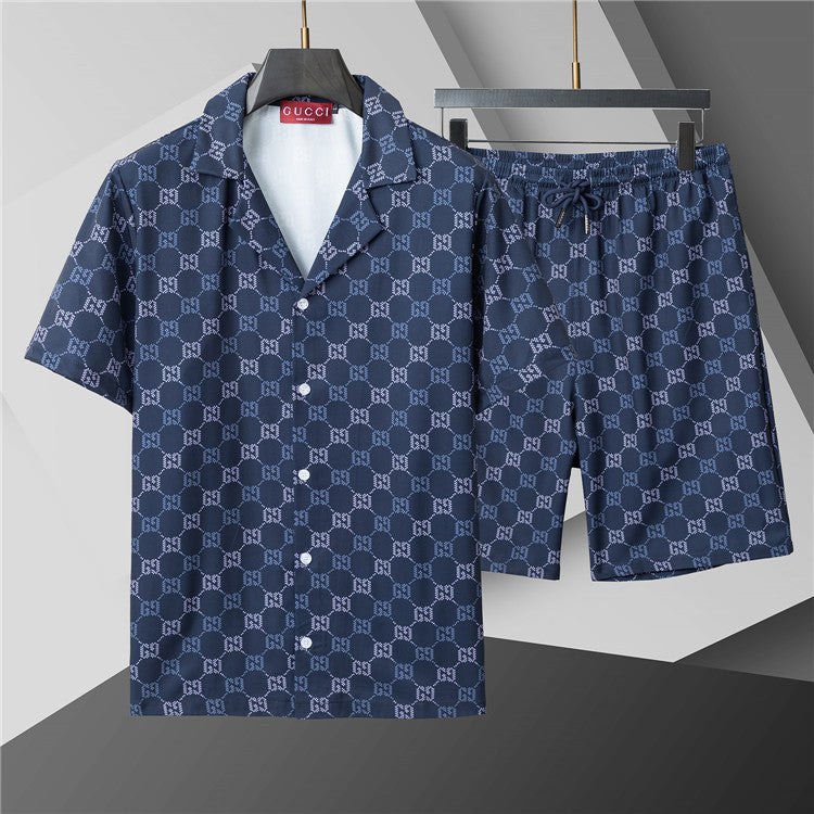 Summer Outfit Set | T-Shirt & Shorts 2-Piece Set-107