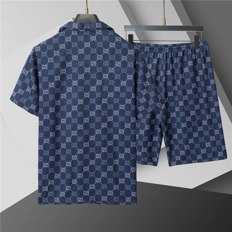 Summer Outfit Set | T-Shirt & Shorts 2-Piece Set-107