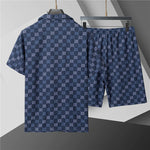 Summer Outfit Set | T-Shirt & Shorts 2-Piece Set-107