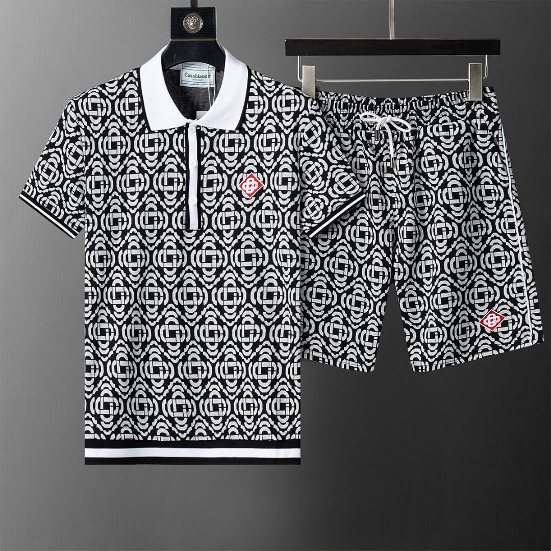 Summer Outfit Set | T-Shirt & Shorts 2-Piece Set-108