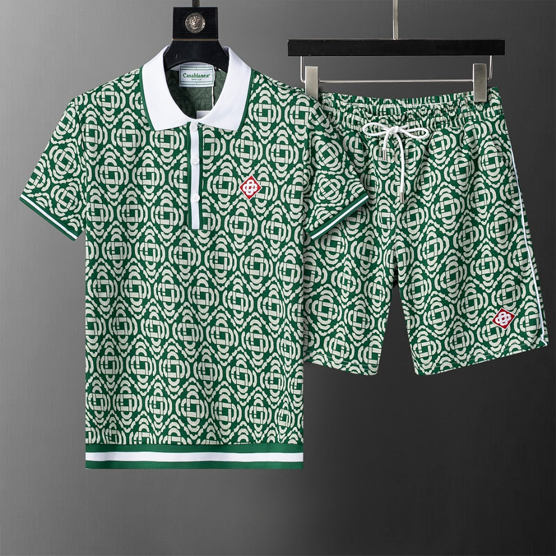 Summer Outfit Set | T-Shirt & Shorts 2-Piece Set-109